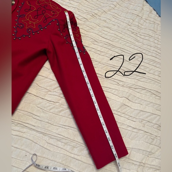 BMW vintage cropped jacket size S 100% Wool - Picture 7 of 10